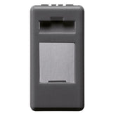 Black Keystone Jack Adapter